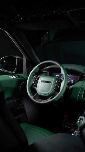 Green interior walkaround
